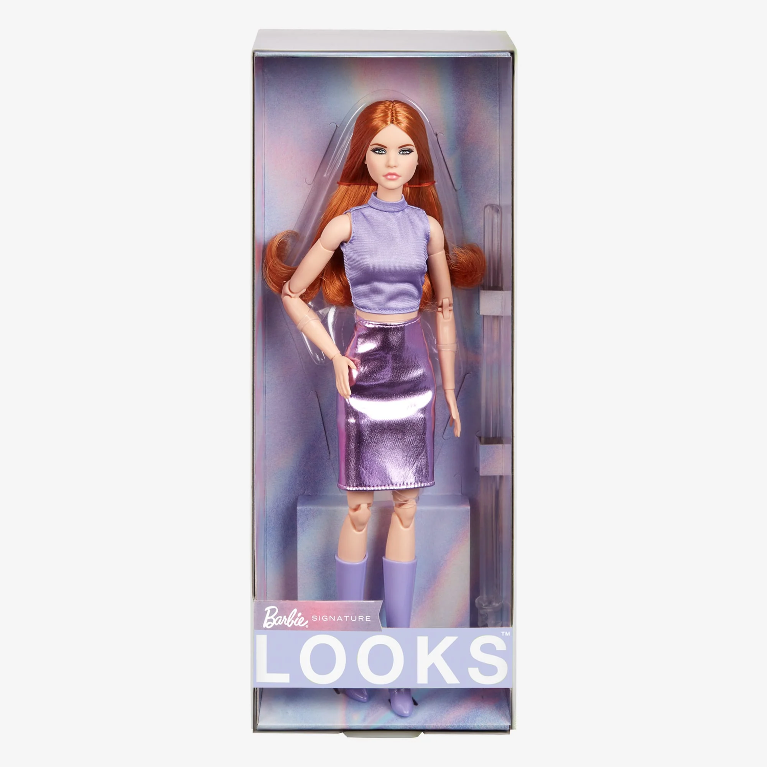 Кукла модельная Barbie Signature Looks Рыжая HRM12 - фото 5