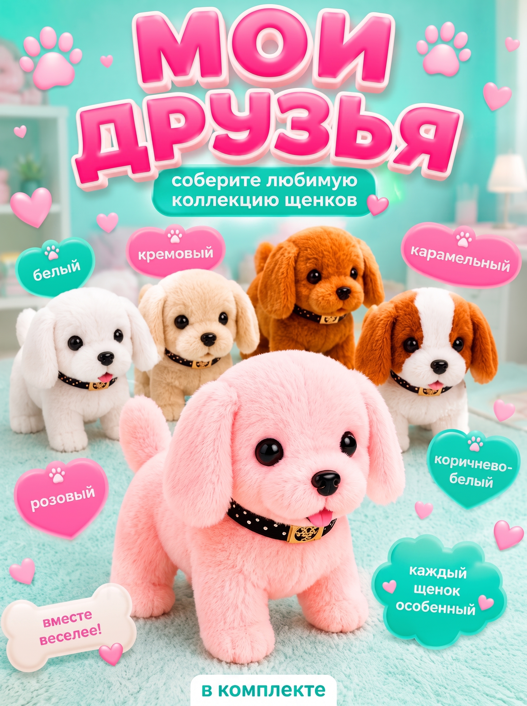 Мягкая игрушка FAVORITSTAR DESIGN Софи - фото 5