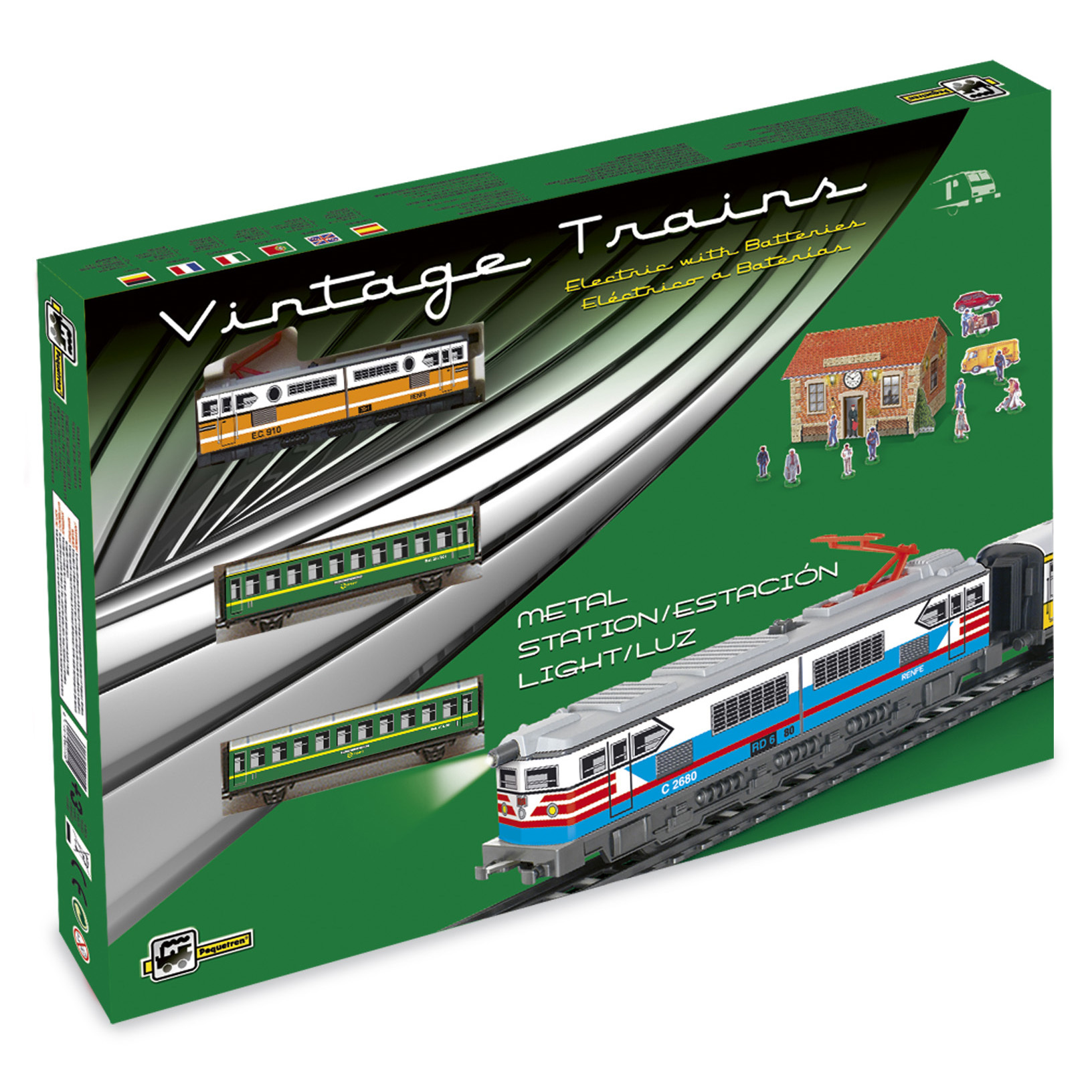 Набор железнодорожный PEQUETREN 301 - фото 4