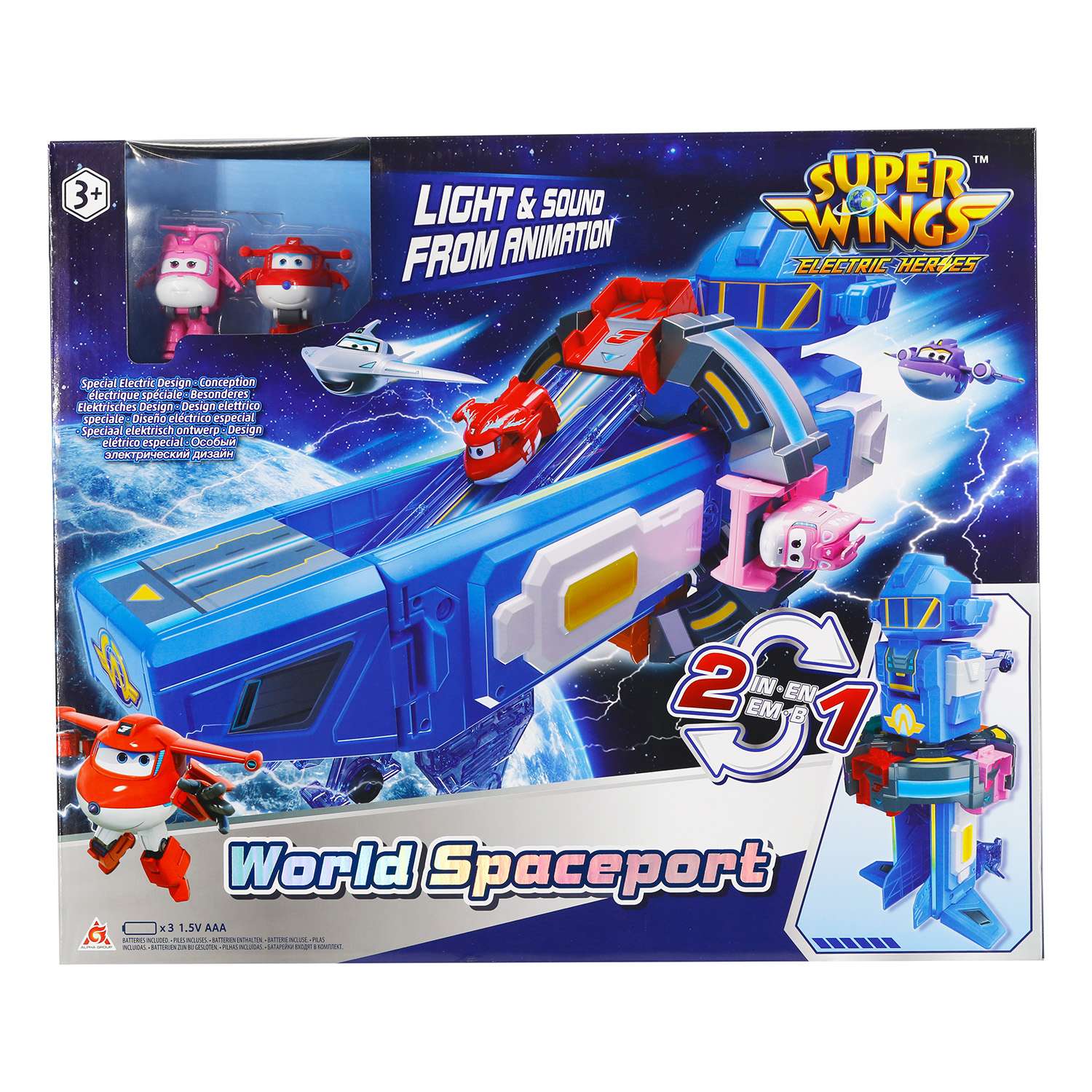 Игровой набор Super Wings Мировой космодром - фото 5