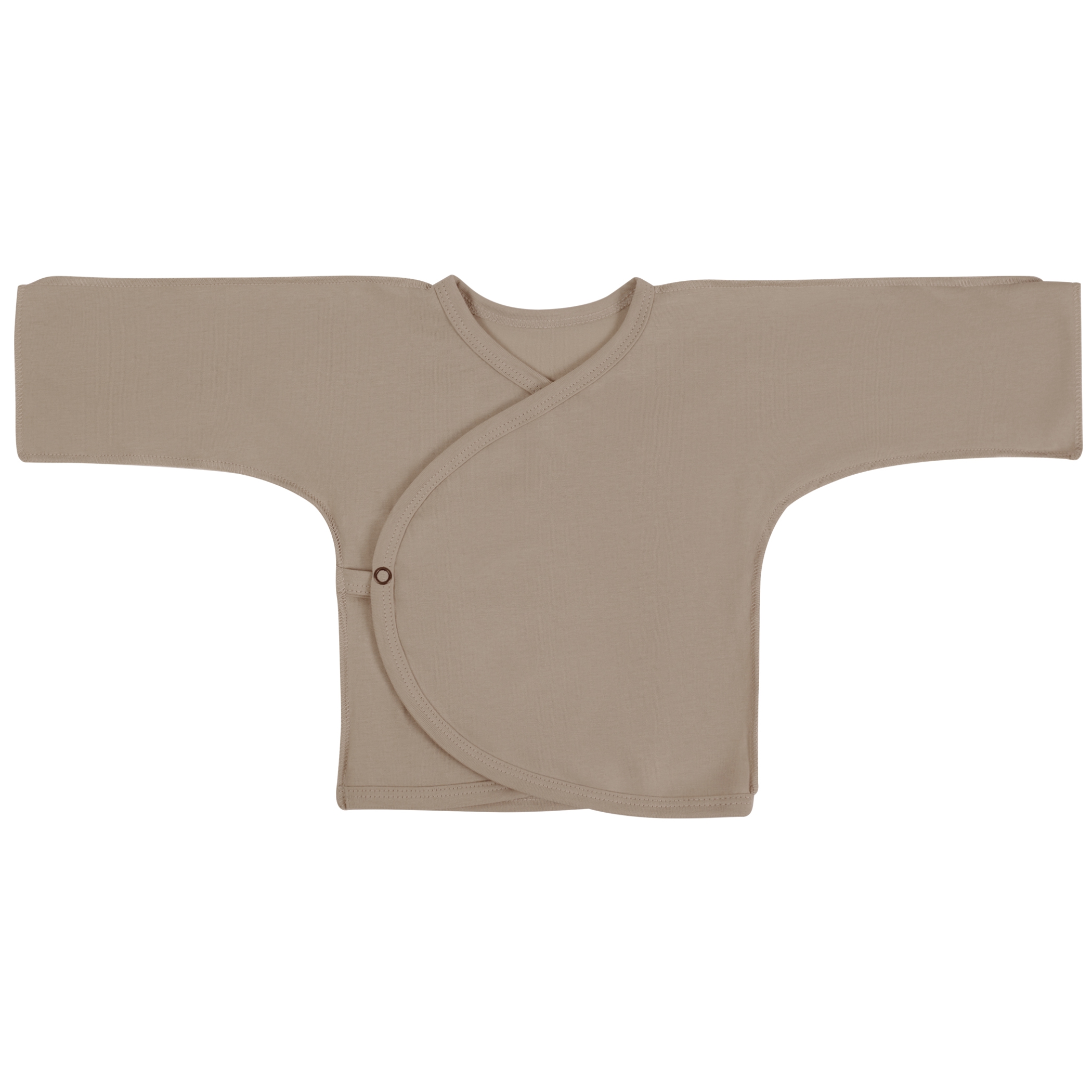 Распашонка 3 шт Фабрика Бамбук MU011014KNR/116MU/Шоколад_сердечки - фото 5