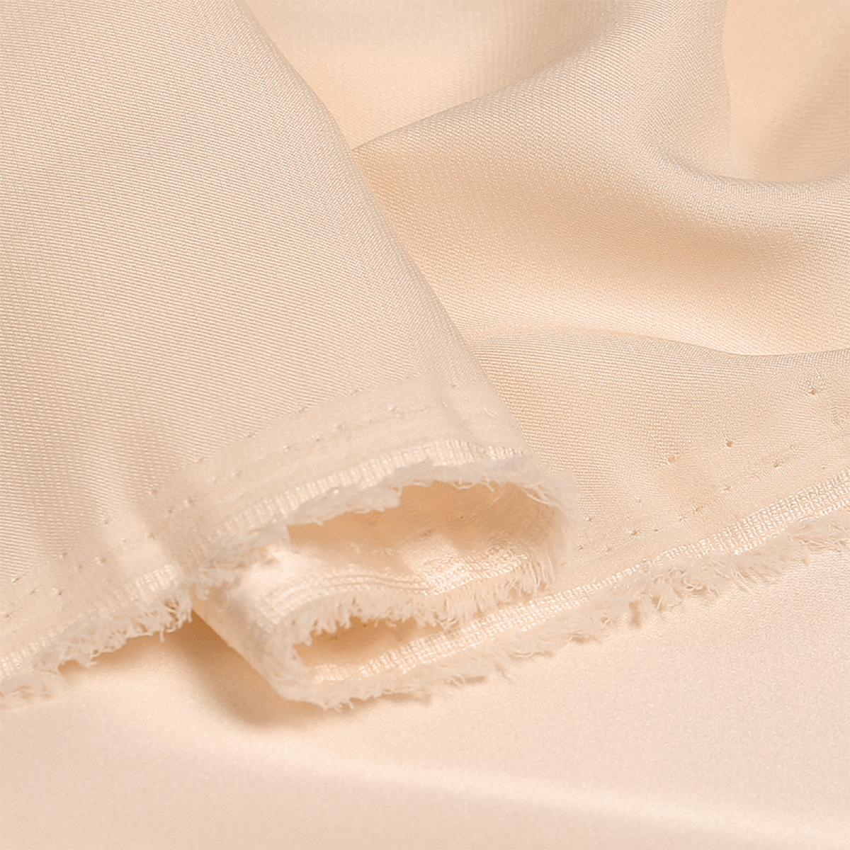 Ткань TBY шелк Армани спандекс цвет экрю - фото 6