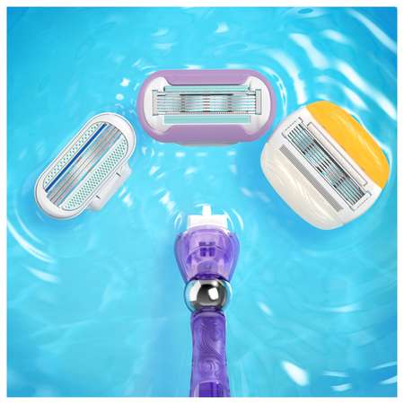Cменные кассеты для бритья Venus Gillette Swirl 4 шт