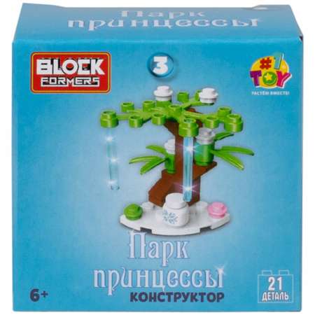 Конструктор 1TOY Blockformers Парк принцессы блочный в ассортименте