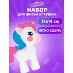 Набор для творчества Юнландия шитье Единорог