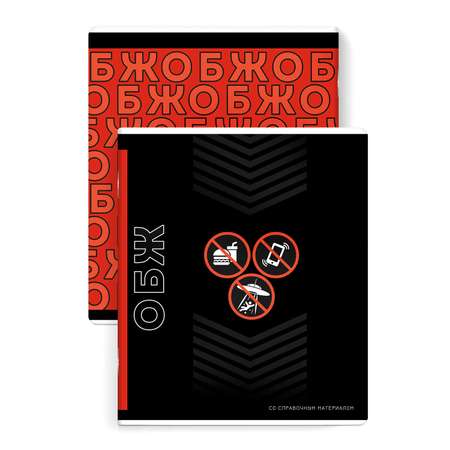 Общая тетрадь Феникс + клетка