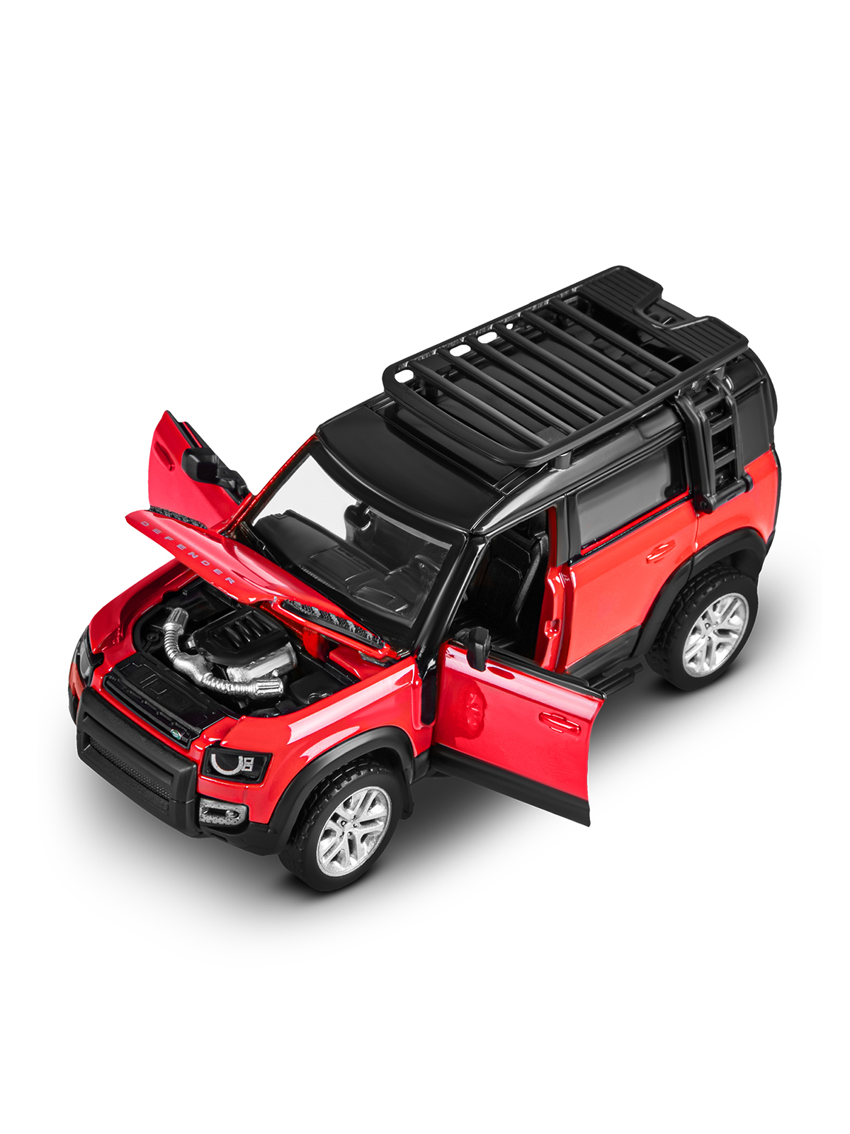 Автомобиль АВТОпанорама Land Rover Defender 110 Сборная модель 1:43 JB1251720 - фото 16