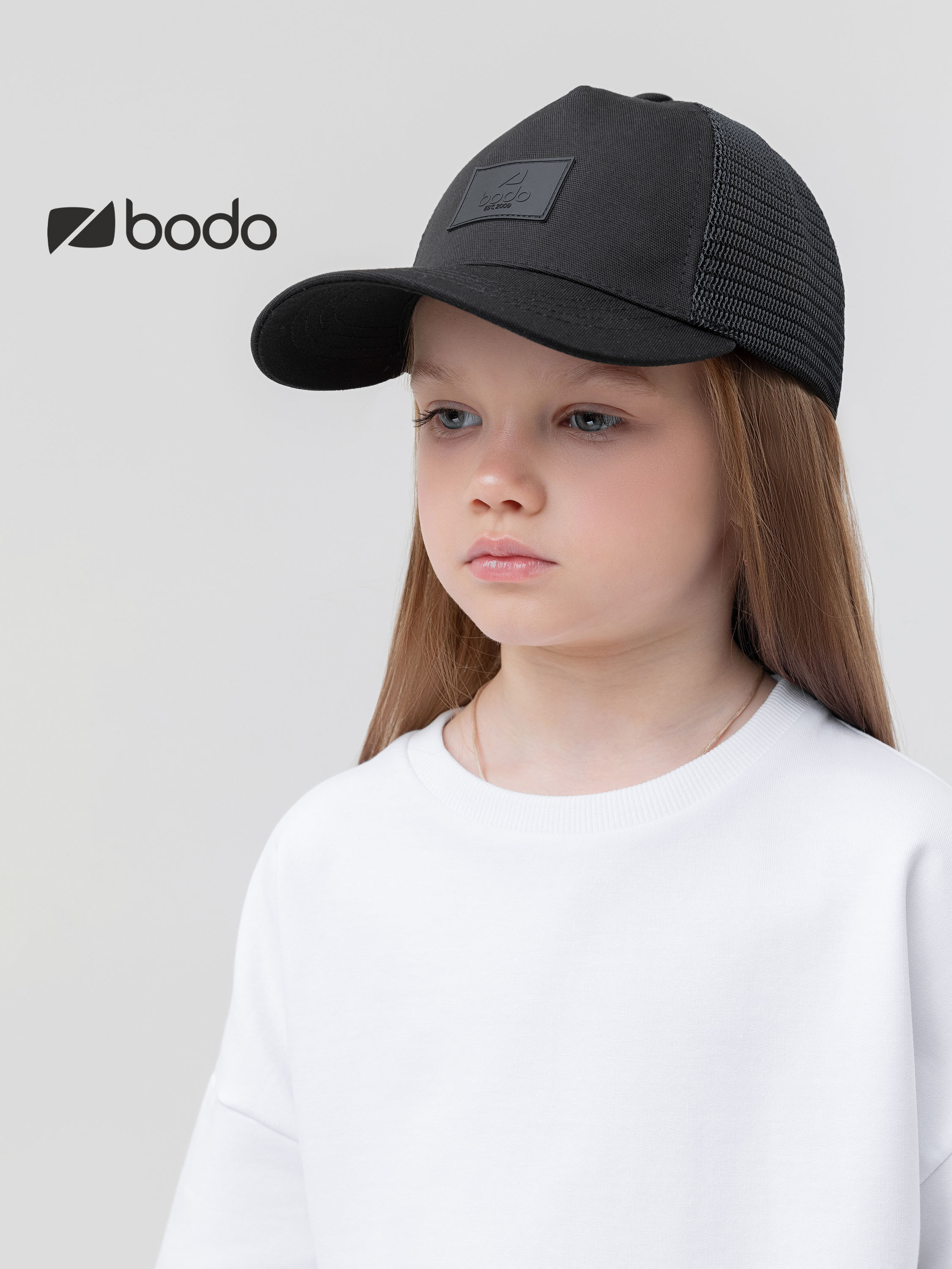 Бейсболка Bodo 45-5MU_черный (черный) - фото 2