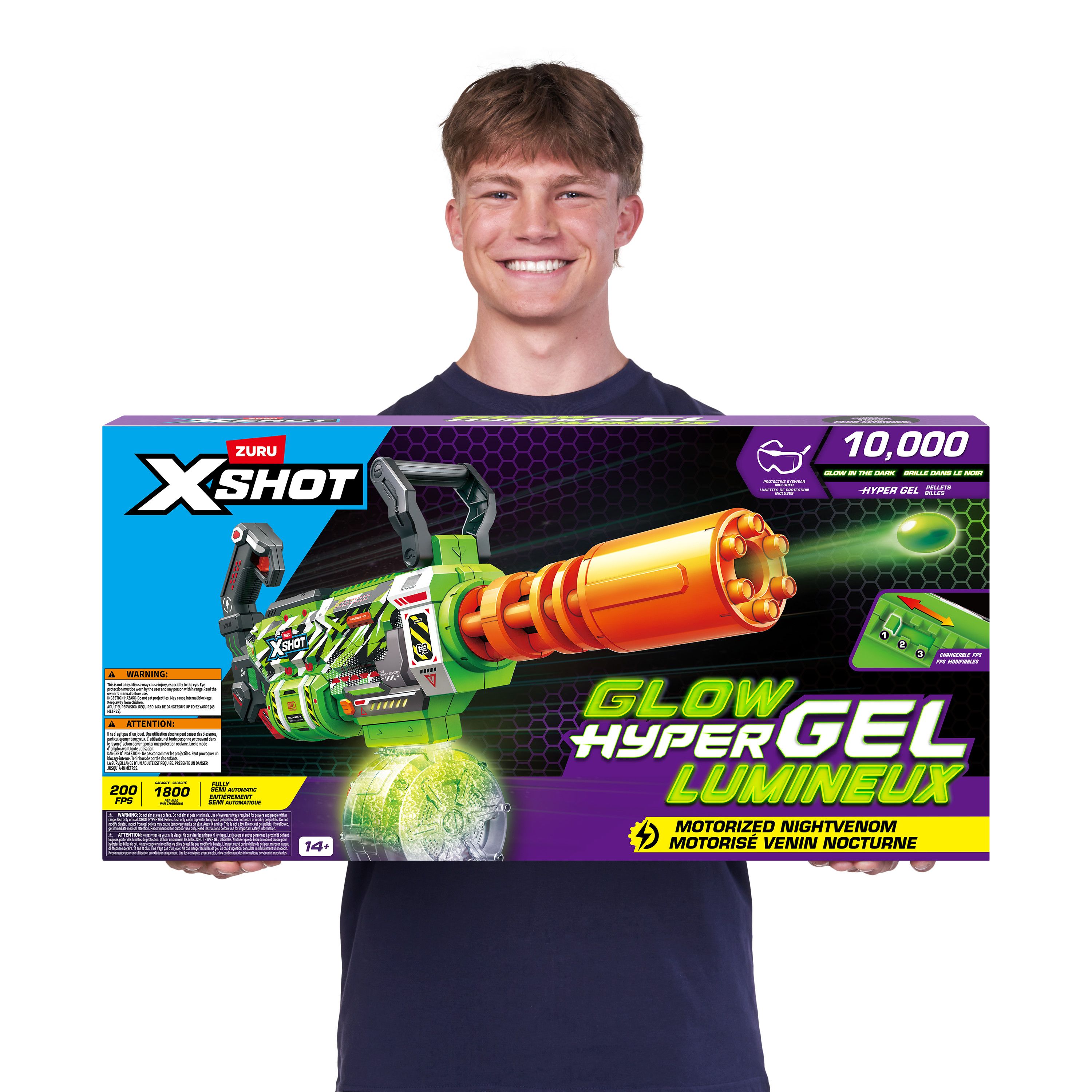 Бластер Zuru XSHOT hyper gel - фото 6