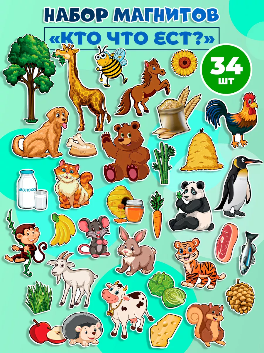 Настольная игра AXLER магниты для малышей - фото 1