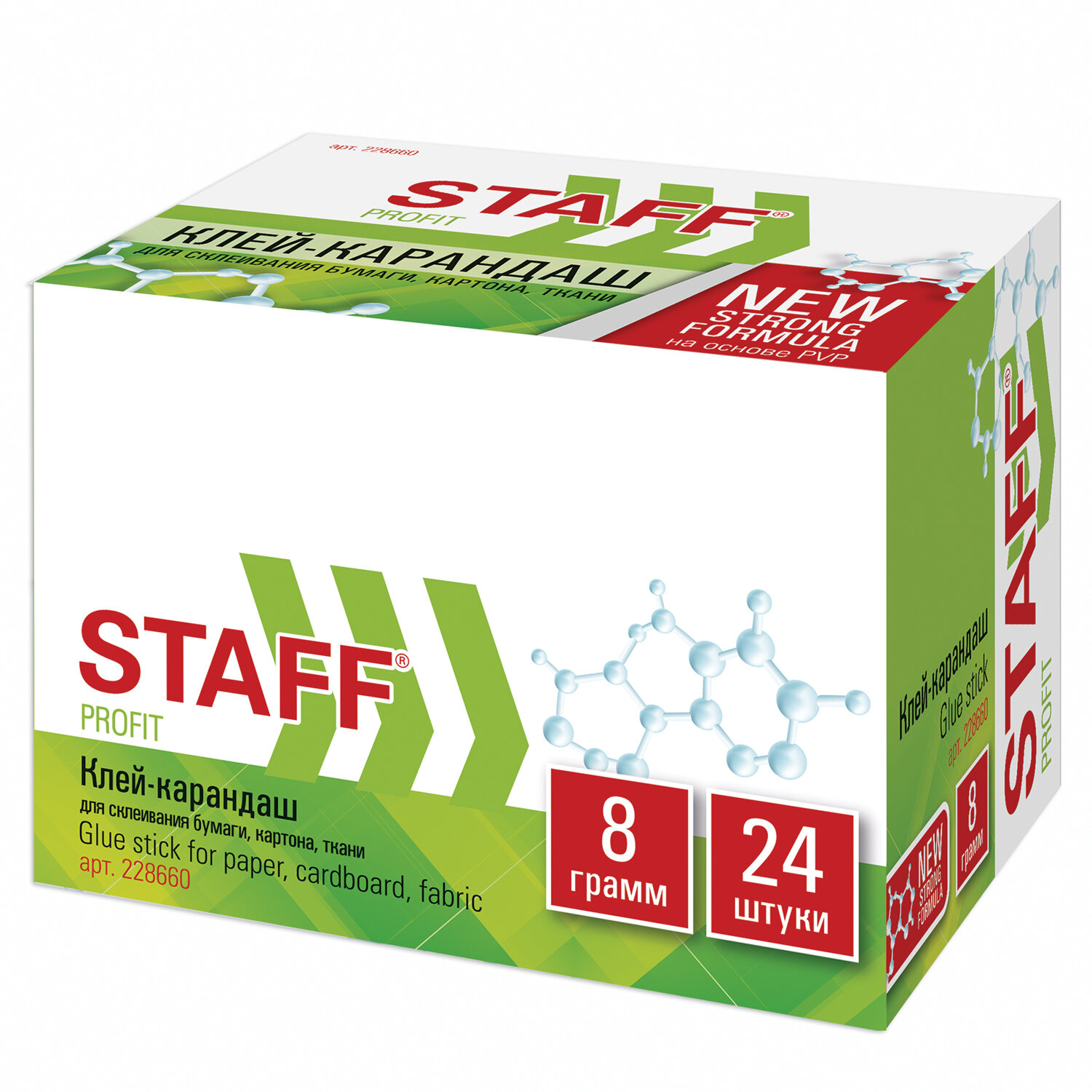 Клей-карандаш Staff 24 шт. - фото 7