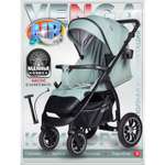 Коляска прогулочная BabyCare Venga надувные колеса хаки