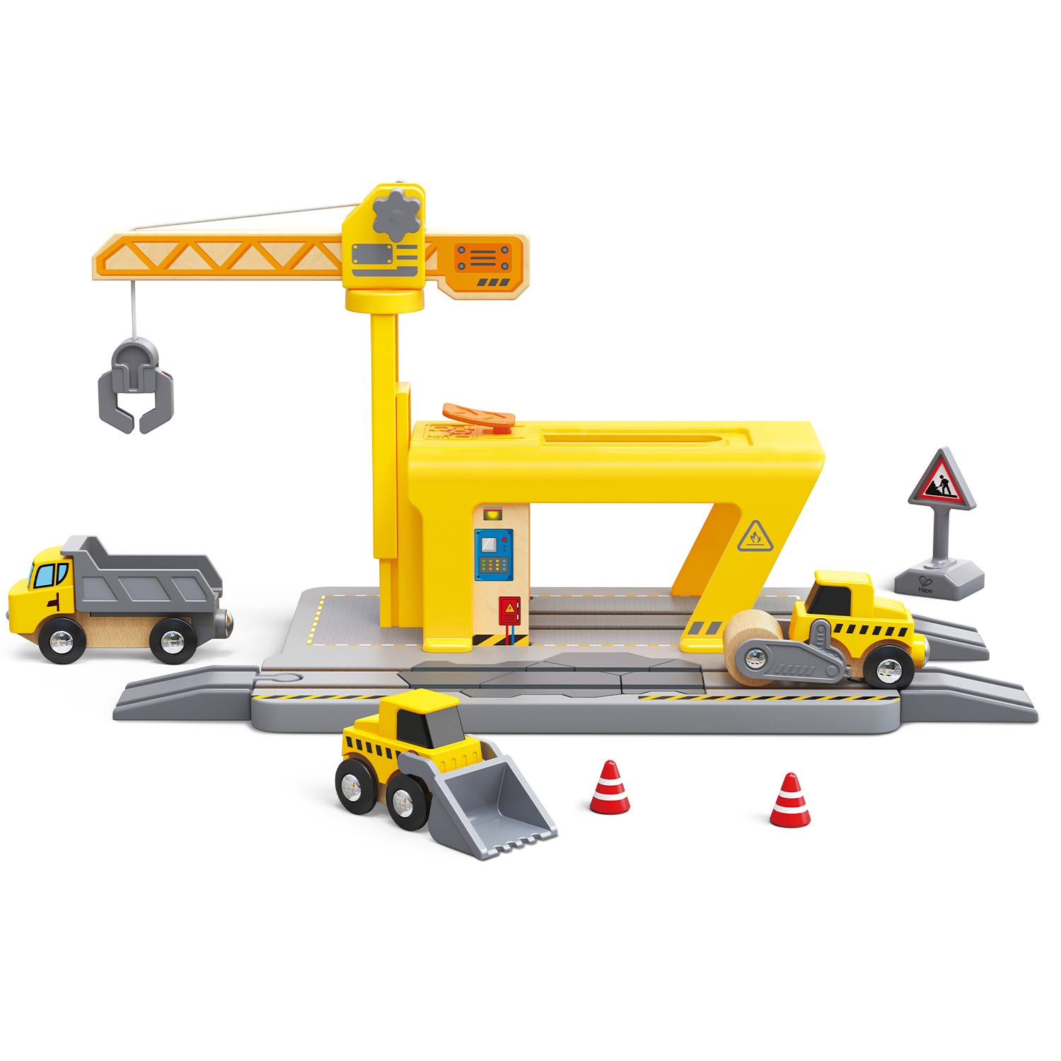 Набор железнодорожный Hape E3878_HP - фото 4