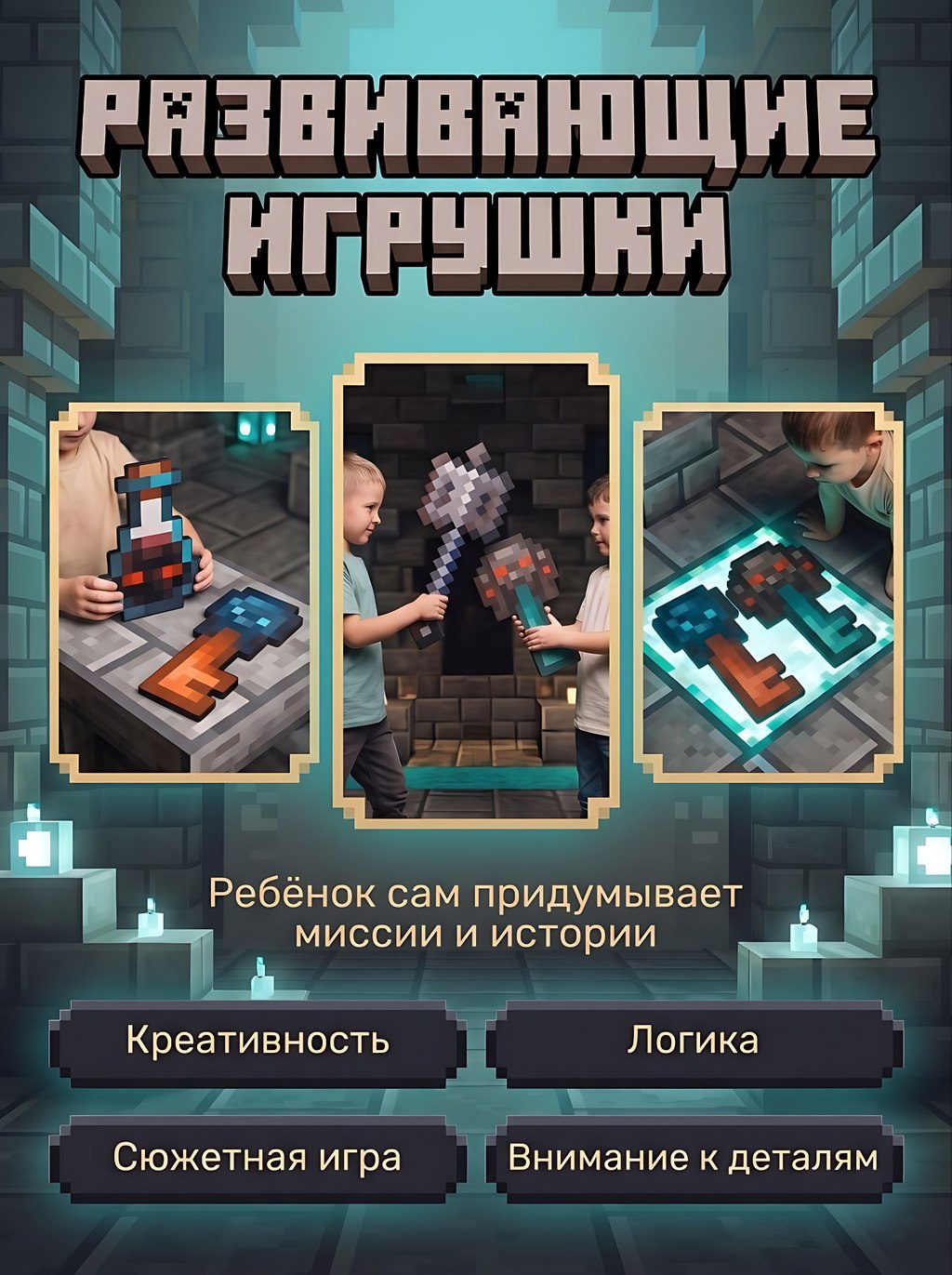 Меч игрушечный Fanzo Store дворец испытаний - фото 6
