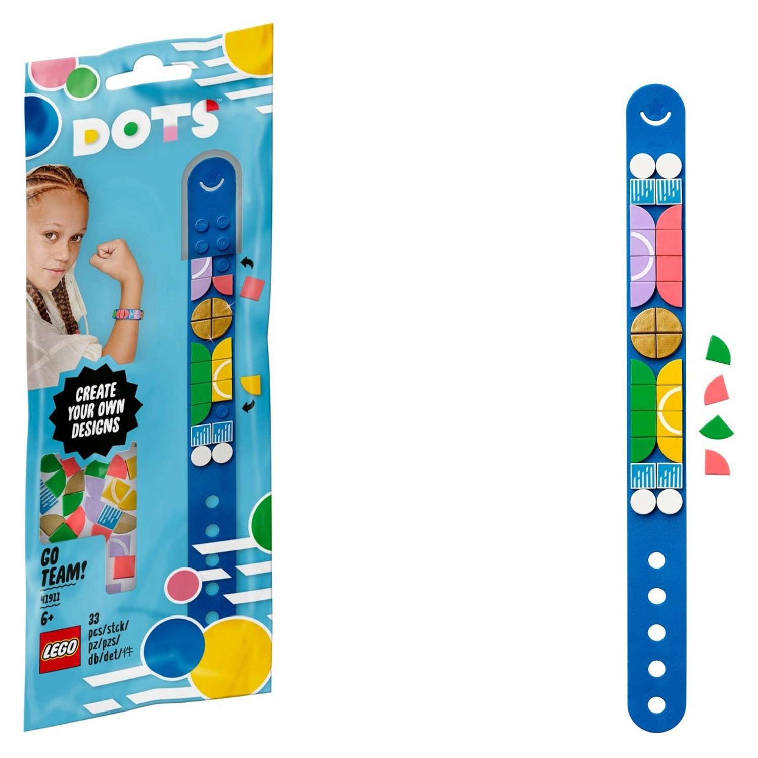 Конструктор LEGO DOTS Браслет Чемпионки 32 дет. - фото 1