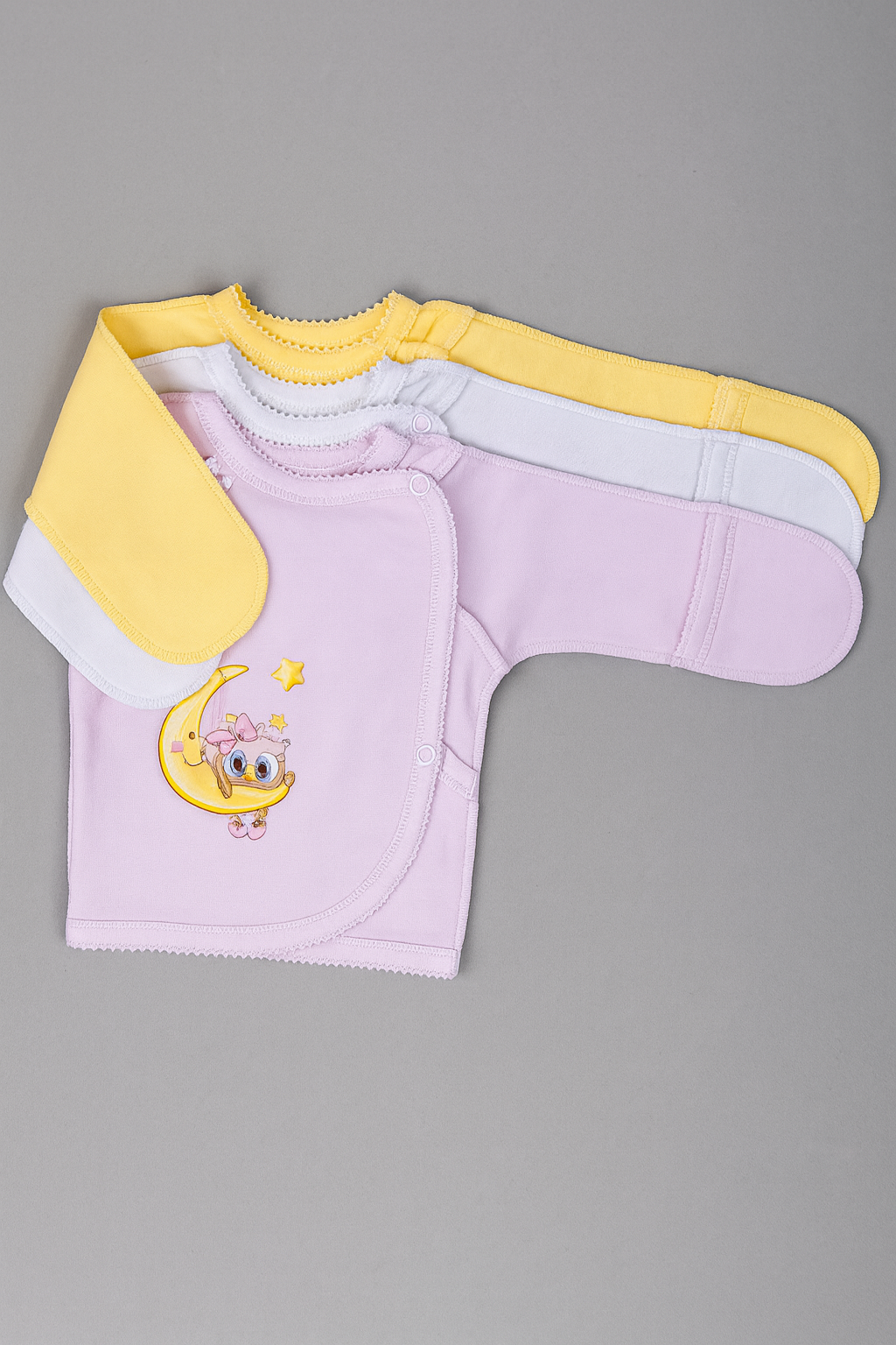 Распашонка 3 шт Софьюшка Rasp/dlr/Sof-02/0050 - фото 1