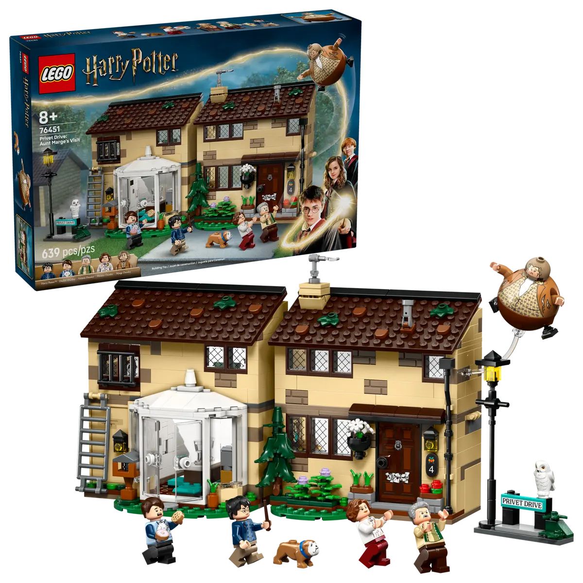 Конструктор LEGO Harry Potter Бирючиновая аллея 639 дет. - фото 1