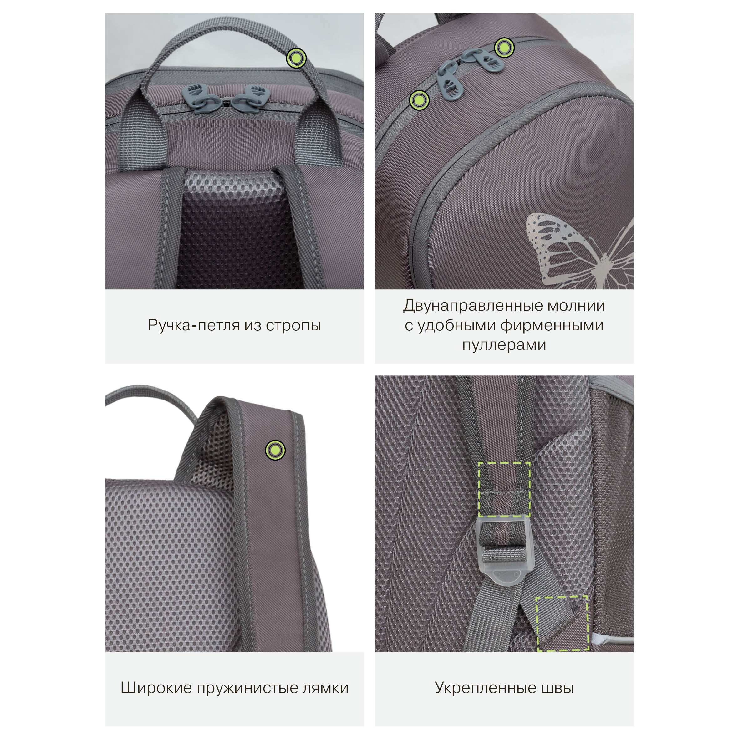 Рюкзак Grizzly для девочки - фото 13