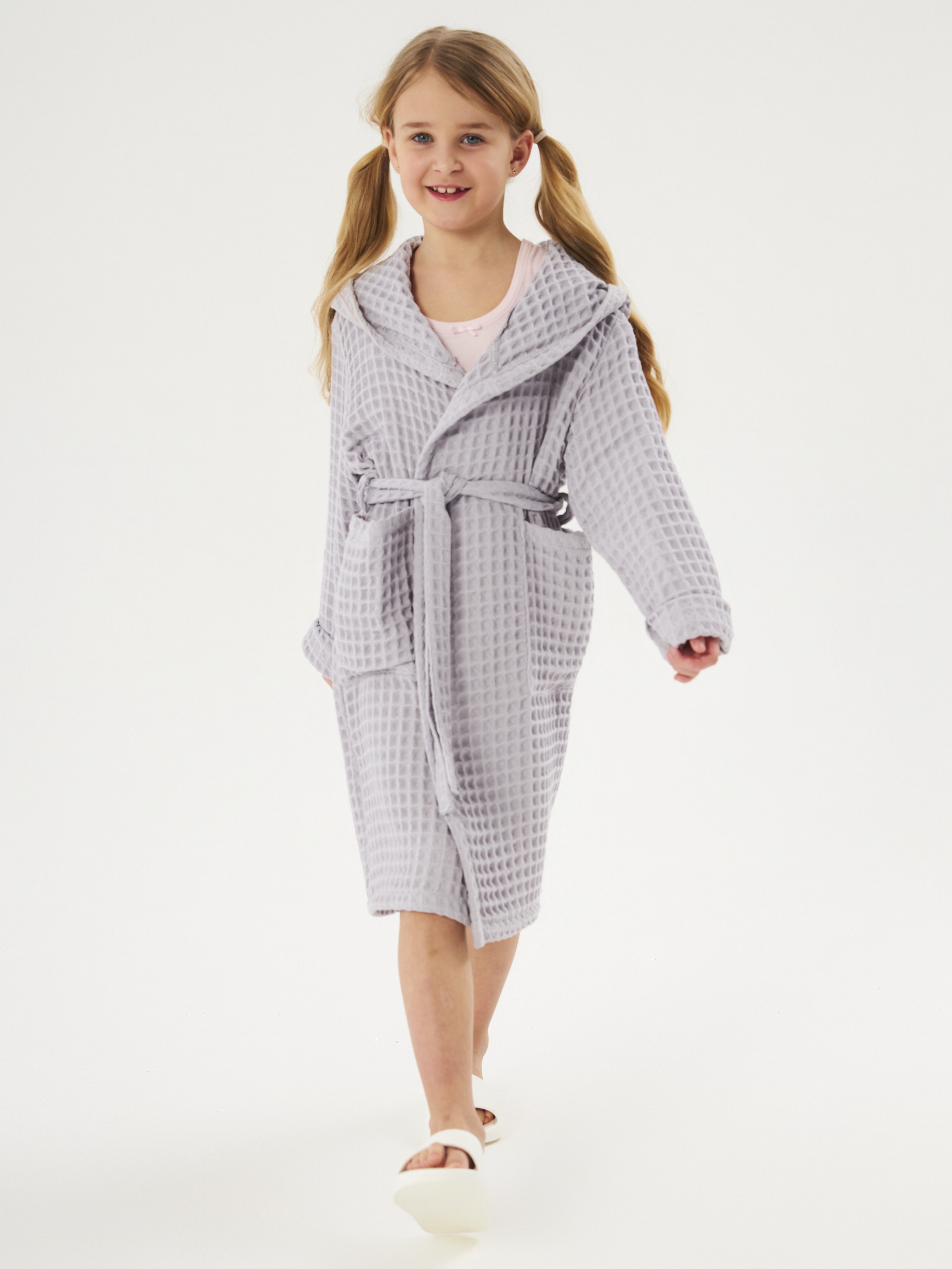 Халат Осьминожка 826-11/серый - фото 13