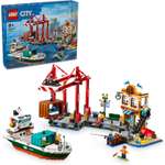 Конструктор LEGO City Seaside Harbor with Cargo Ship блочный