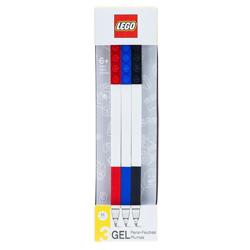 Ручка гелевая LEGO 3 шт. - фото 1