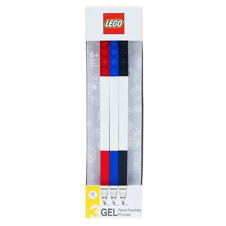 Ручка гелевая LEGO 3 шт.