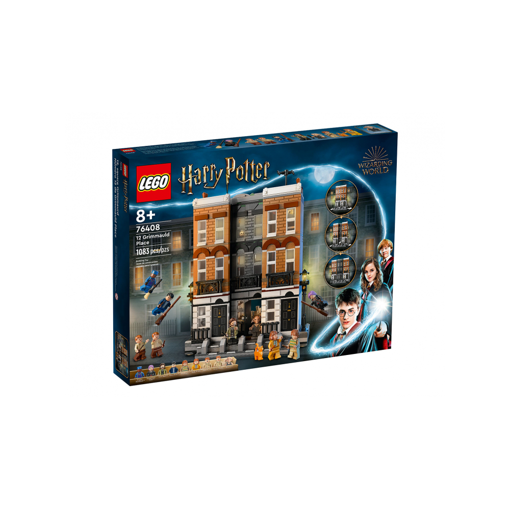 Конструктор LEGO Harry Potter Площадь Гриммо дом 12 76408 599 дет. - фото 1