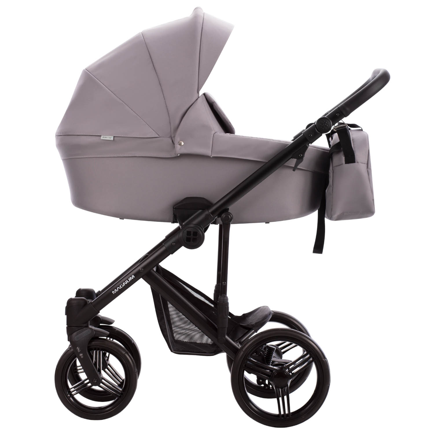 Коляска 2в1 Bebetto Magnum Light серый - фото 4