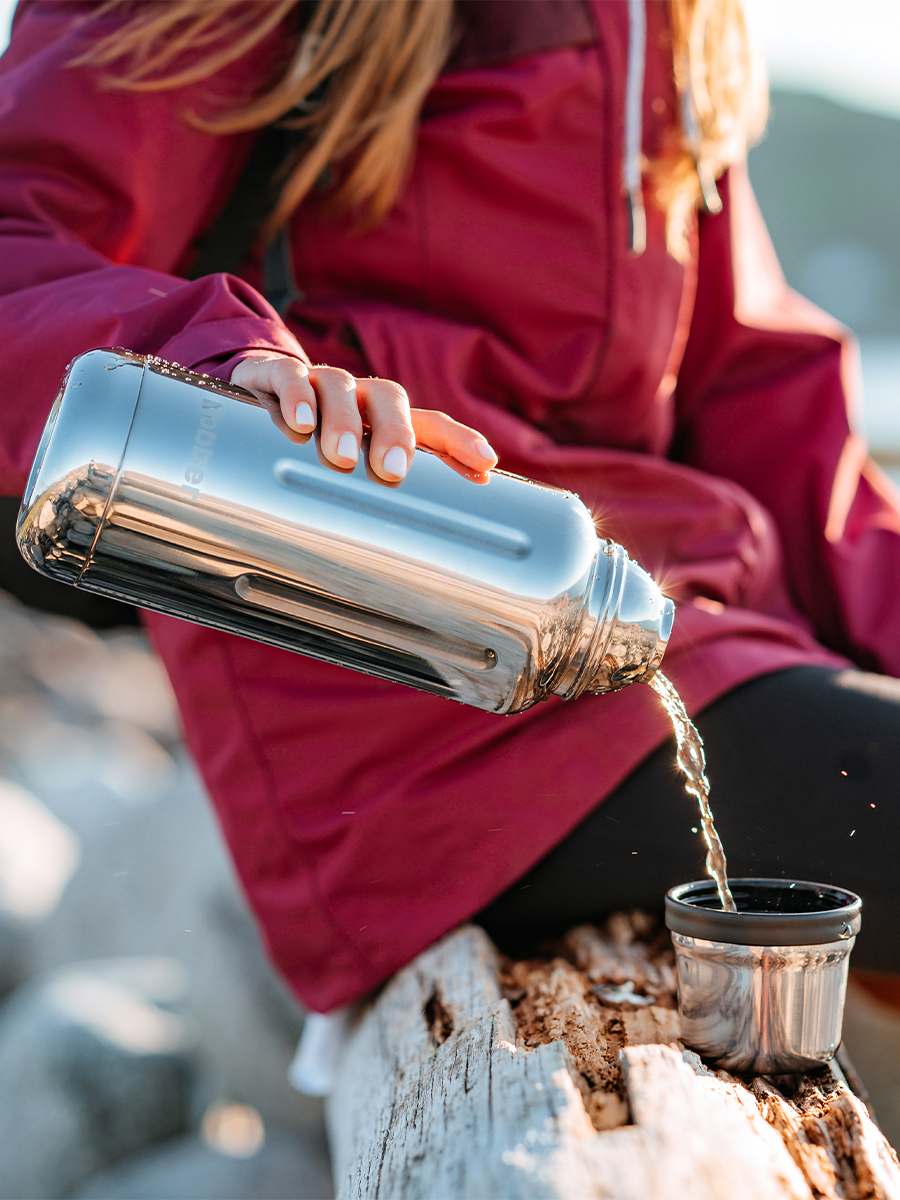 Термос для чая 1 литр Bobber Flask глянцевый - фото 8