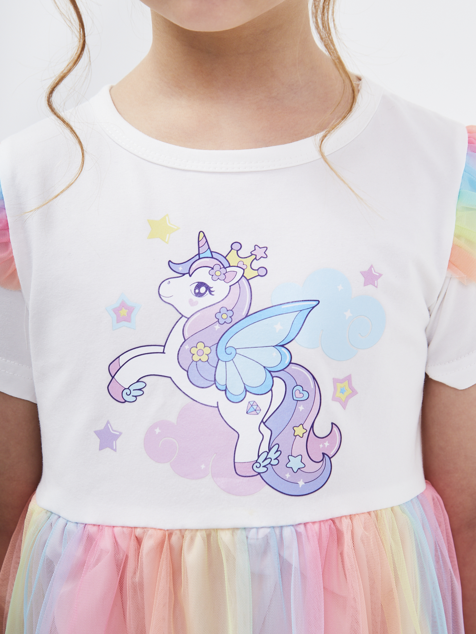 Платье I Love Princesss ПлатьеЕдинорогРадуга - фото 5