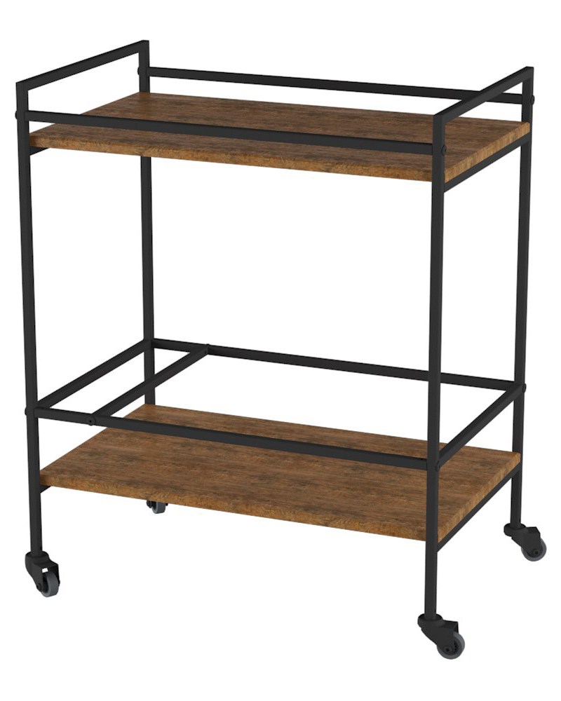 Стол сервировочный КАЛИФОРНИЯ МЕБЕЛЬ Спич дуб американский - фото 1