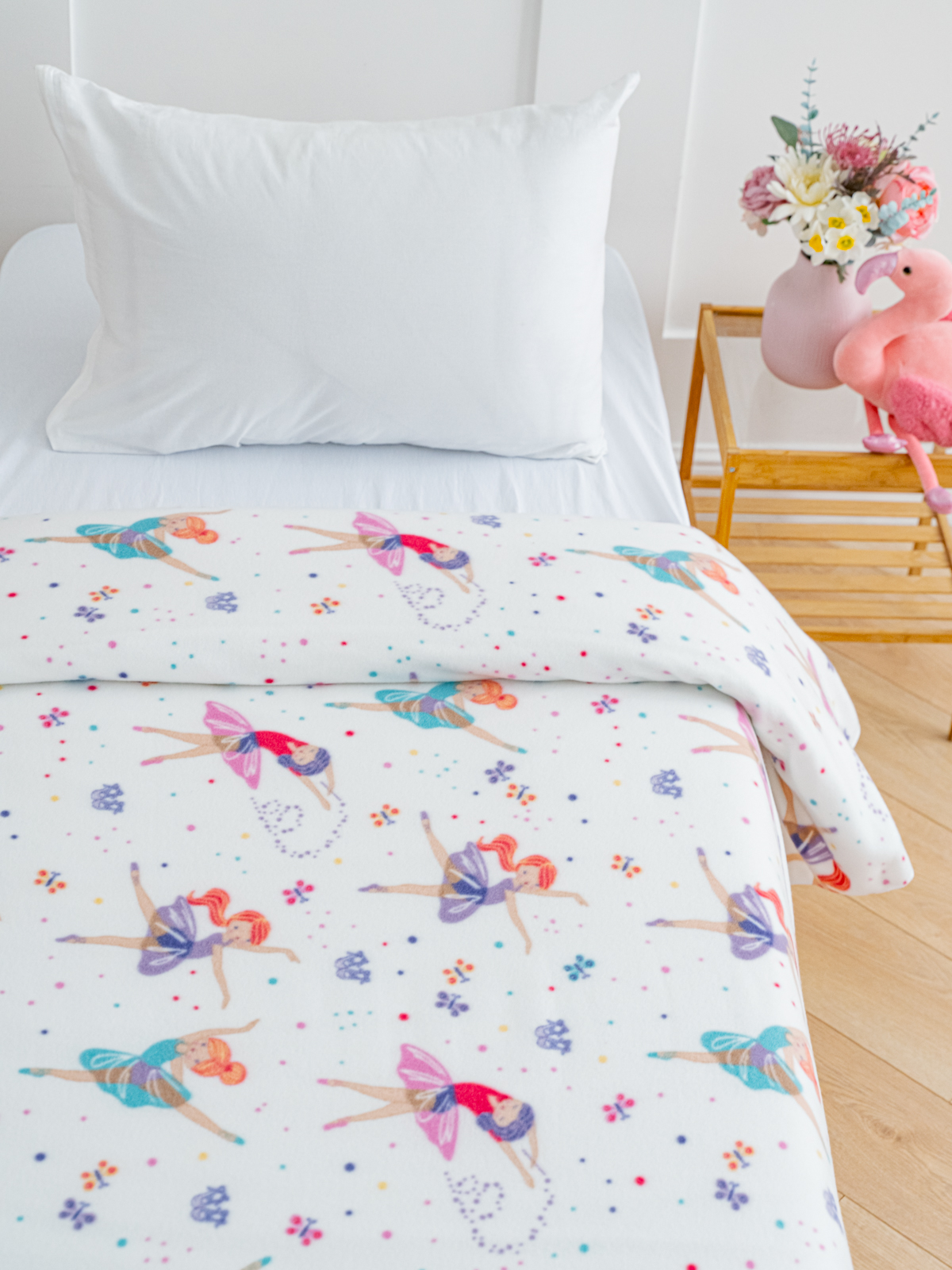 Плед Павлинка Балерины 100 x 150 см флис - фото 11