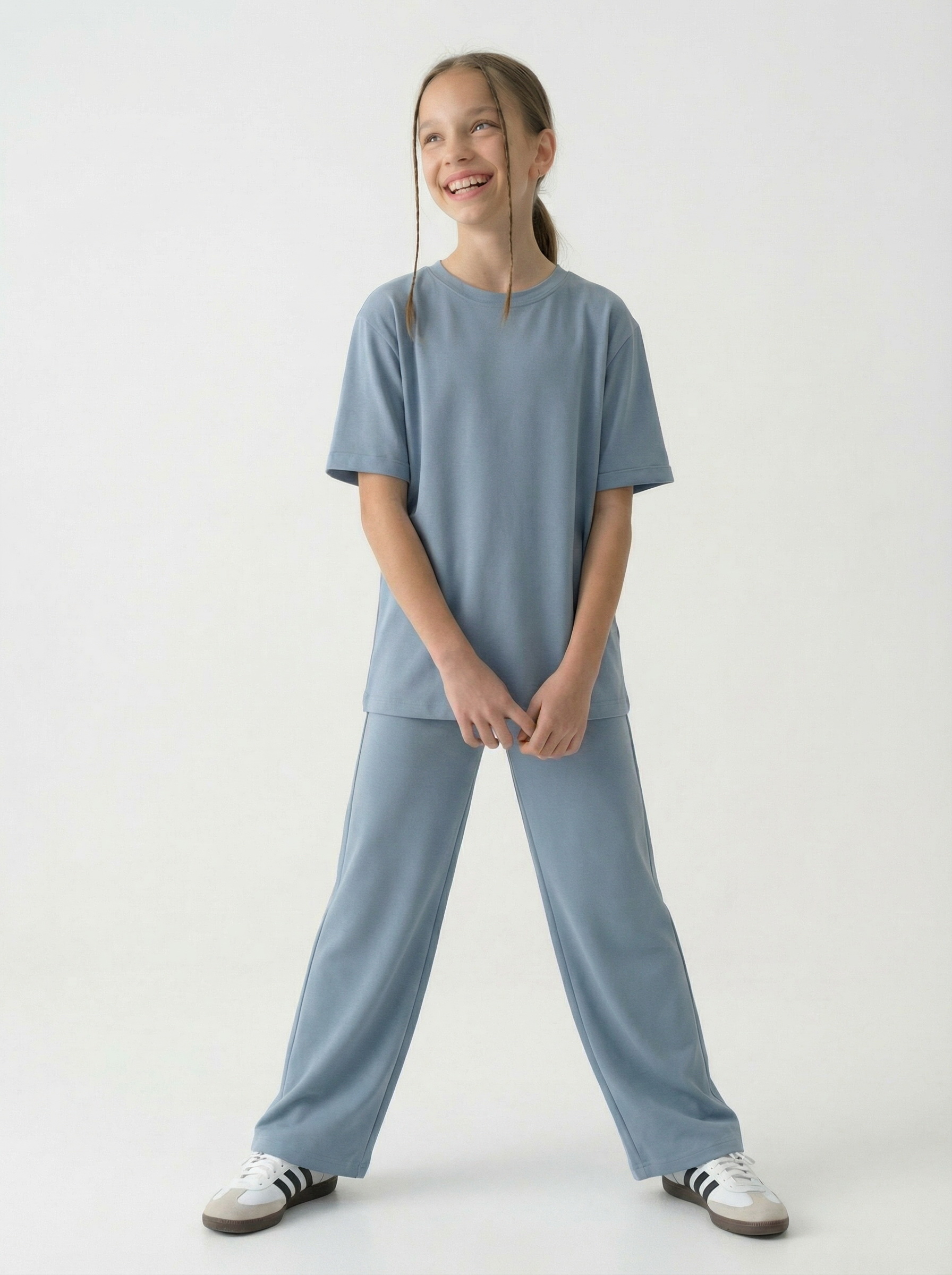 Изображение товара Летний спортивный костюм KiMMi co для девочек 146