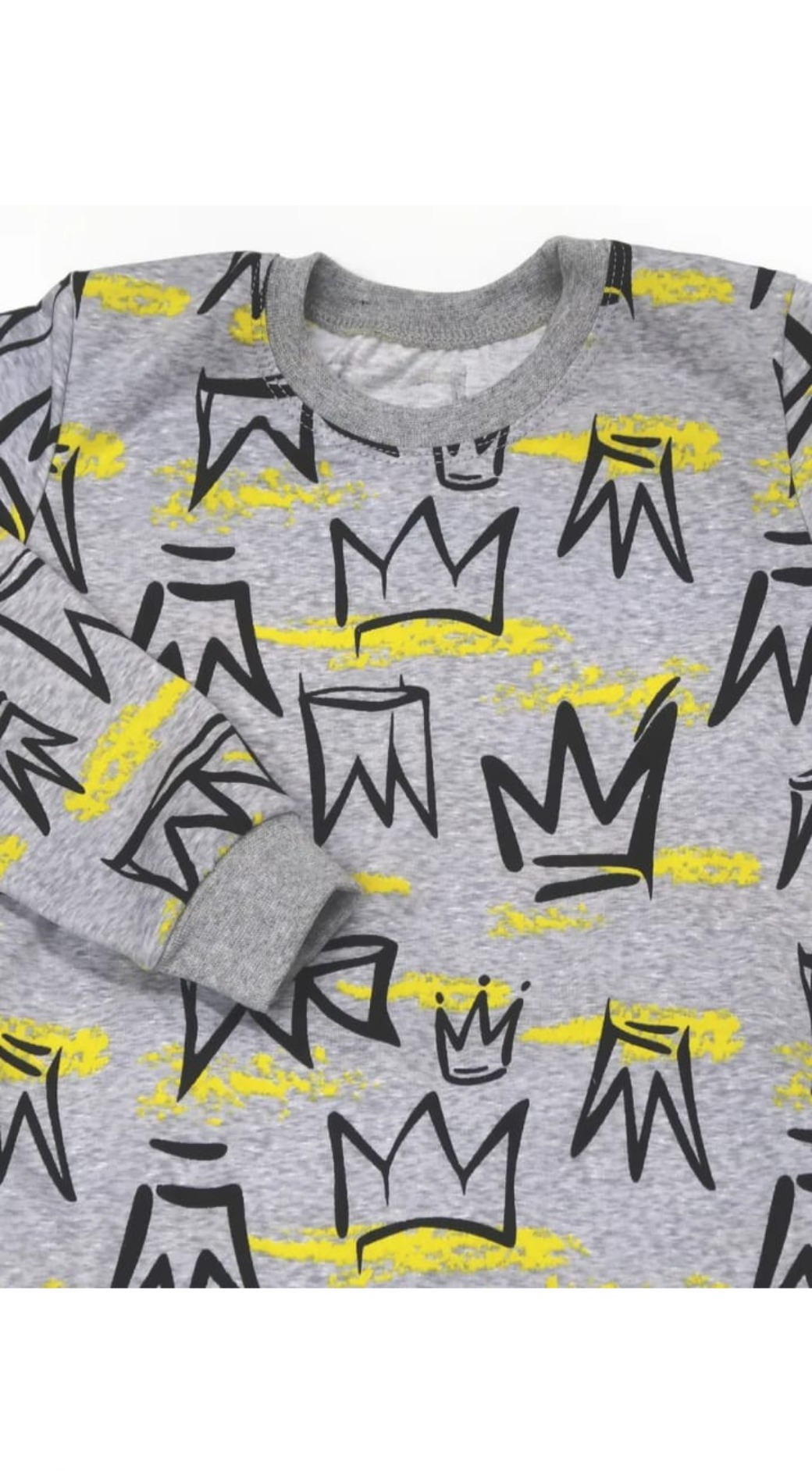 Пижама Рекантино 460-11 Серый-меланж - фото 2