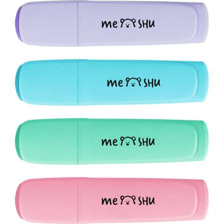 Текстовыделители Meshu 4 цв.