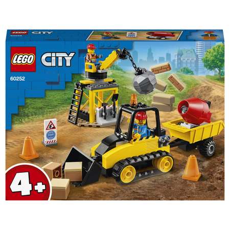 Конструктор LEGO City Great Vehicles Бульдозер блочный