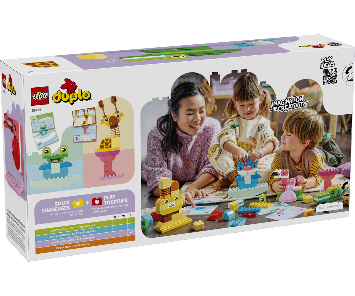 Конструктор LEGO DUPLO Игра собери животных 94 дет. - фото 8