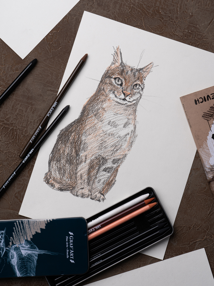 Карандаши цветные Малевичъ 8 шт. - фото 8