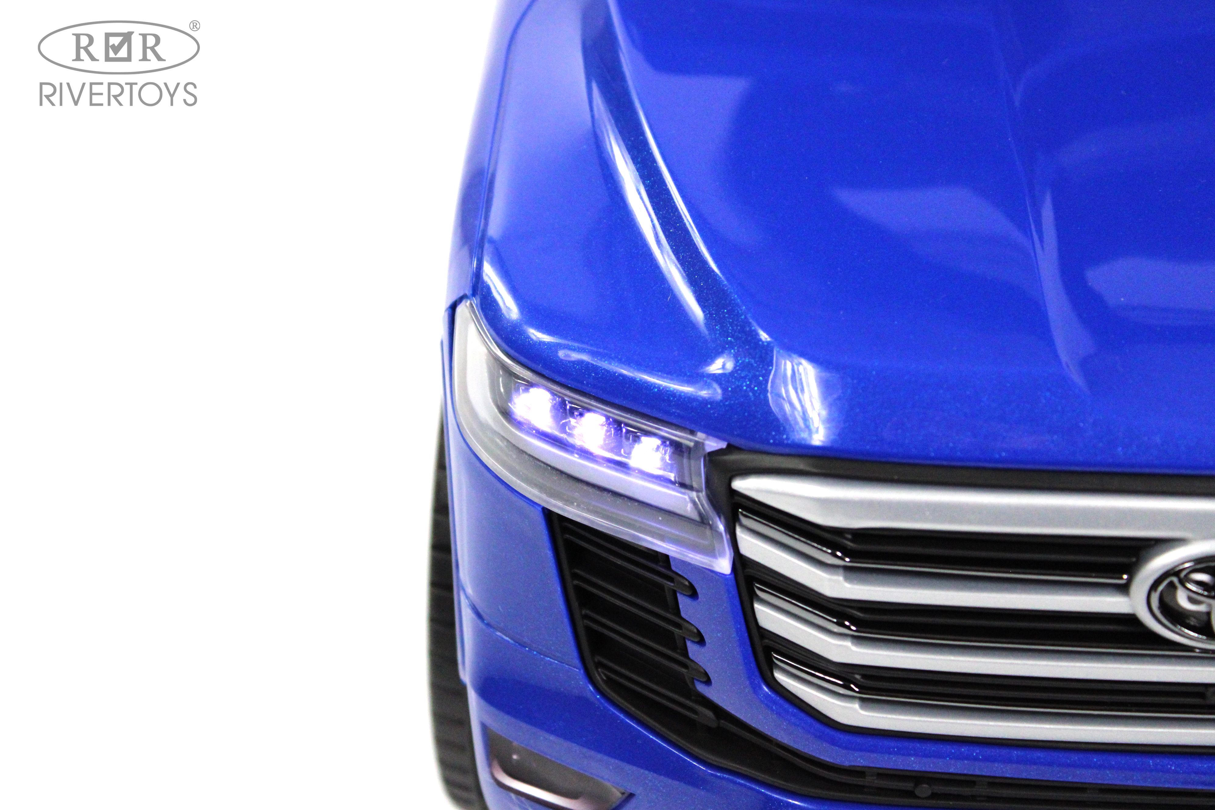 Электромобиль RIVERTOYS Toyota Z002ZZ-A-BLUE С пультом ДУ - фото 9
