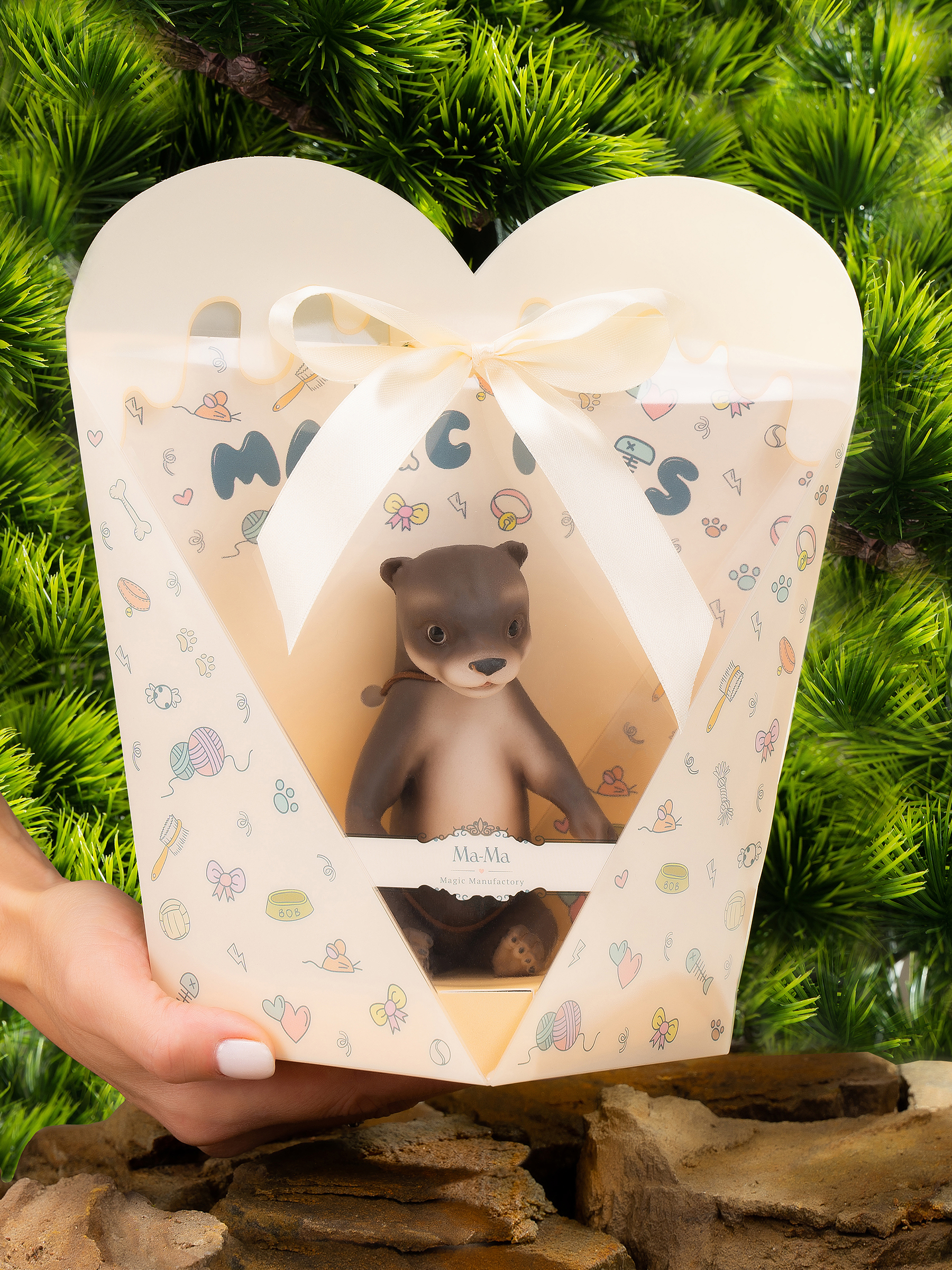 Кукла мини Magic Manufactory Magic Pets, выдра высота 15 см 4631175965922 - фото 14