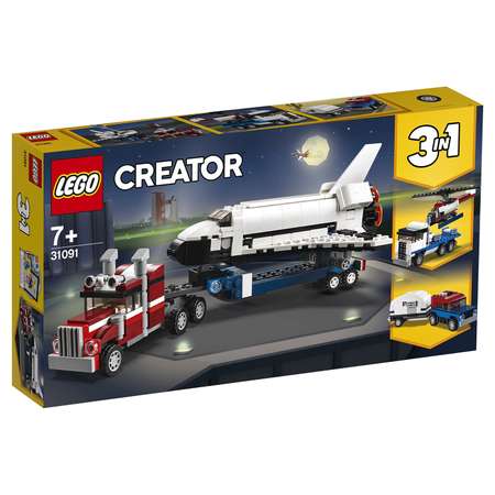 Конструктор LEGO Creator Транспортировщик шаттлов блочный