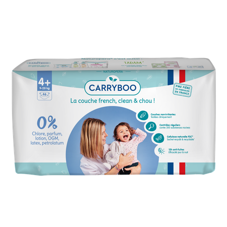 Подгузники CARRYBOO Econom 4 46 шт.
