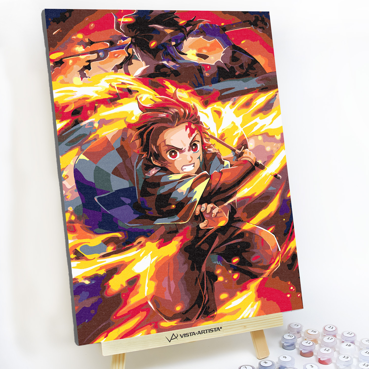 Картина по номерам Red Panda - фото 10