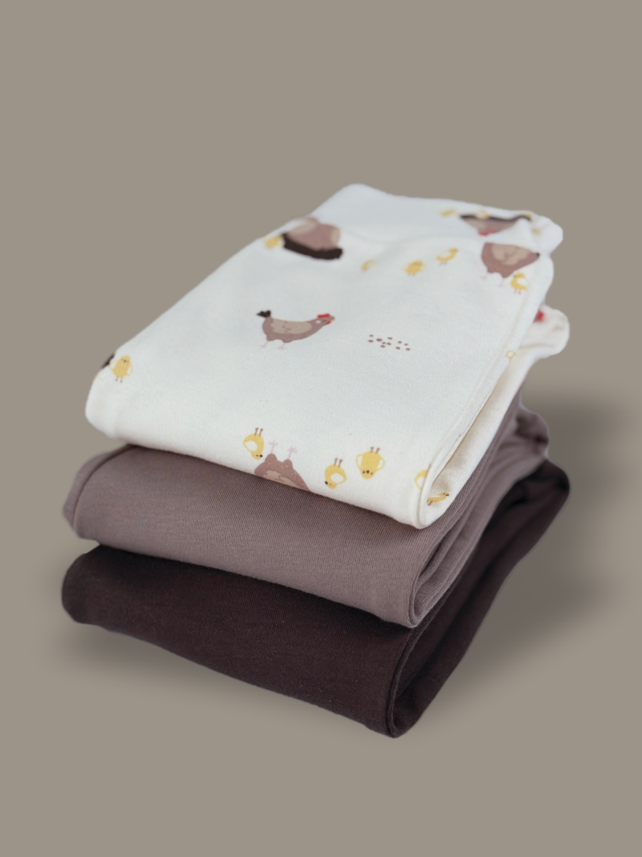 Штанишки 3 шт ШВЕЙНЫЕ ИСТОРИИ ползункикурочки - фото 2