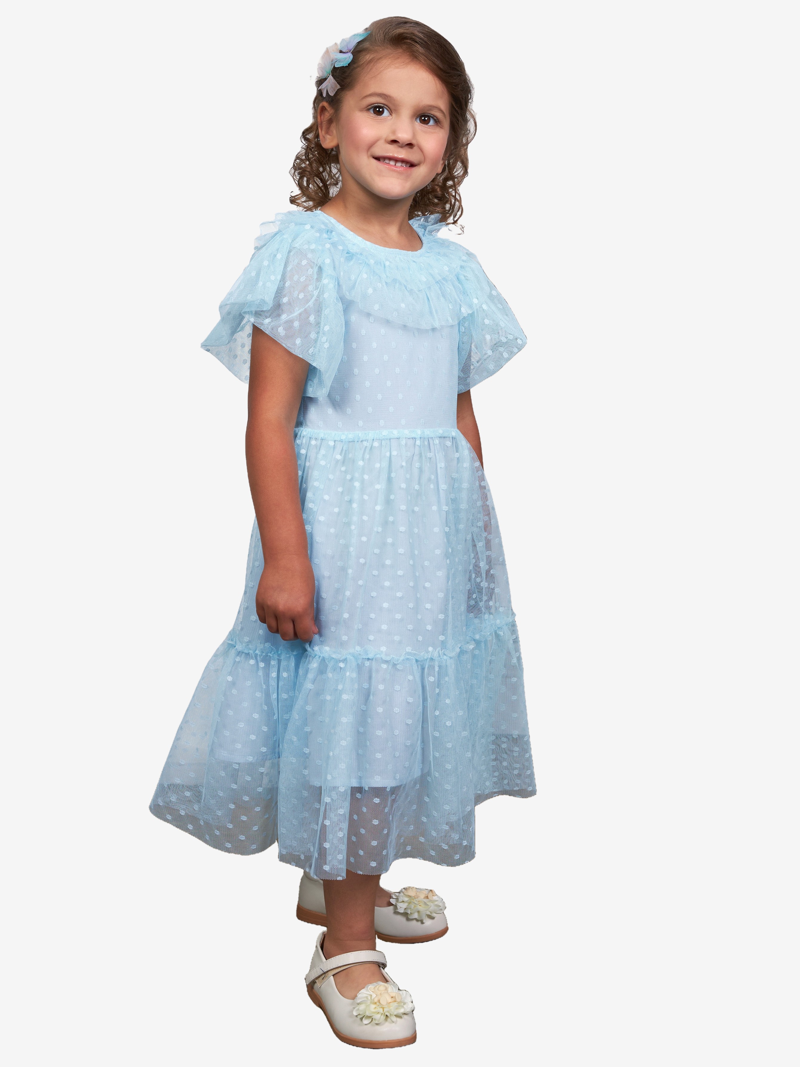 Платье ME WE KG225-W601-192_Голубой - фото 1