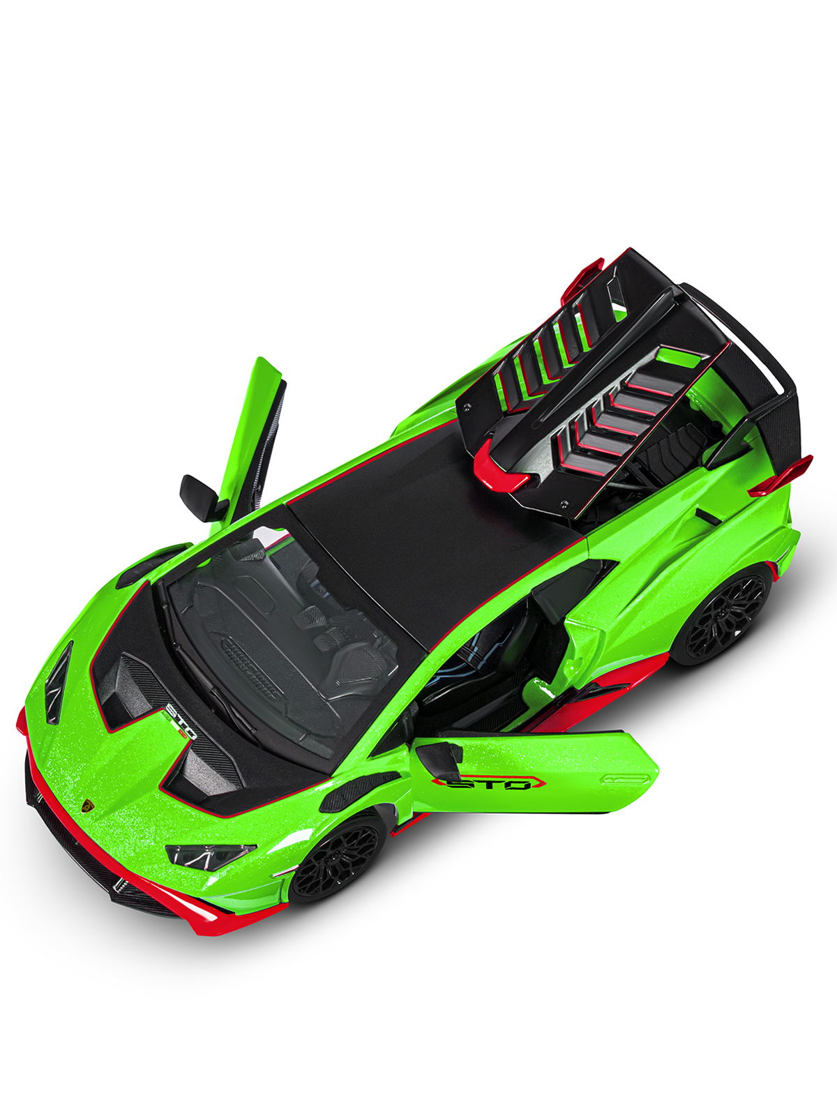 Автомобиль АВТОпанорама Lamborghini Huracan STO 1:24 JB1251760 - фото 23