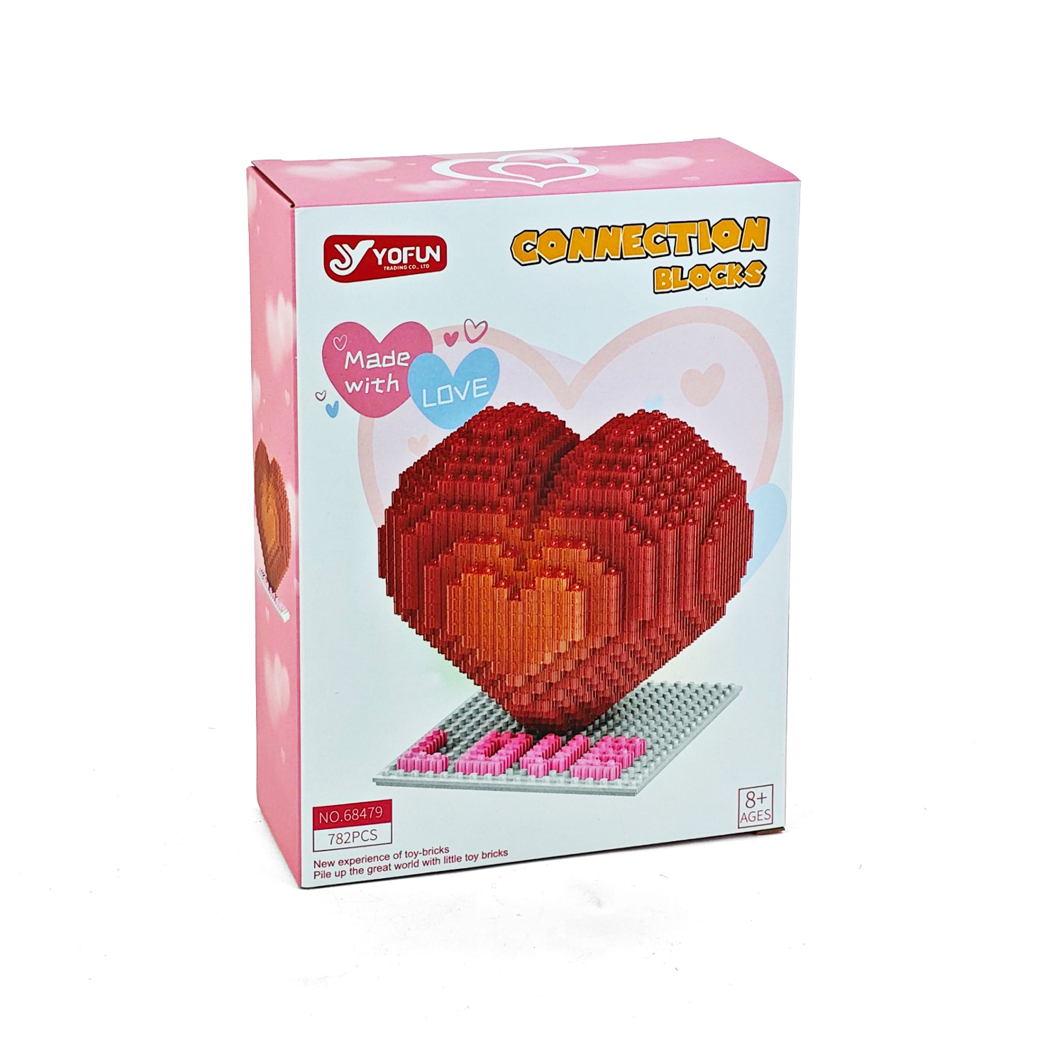 Конструктор Сердце 782 дет. - фото 3