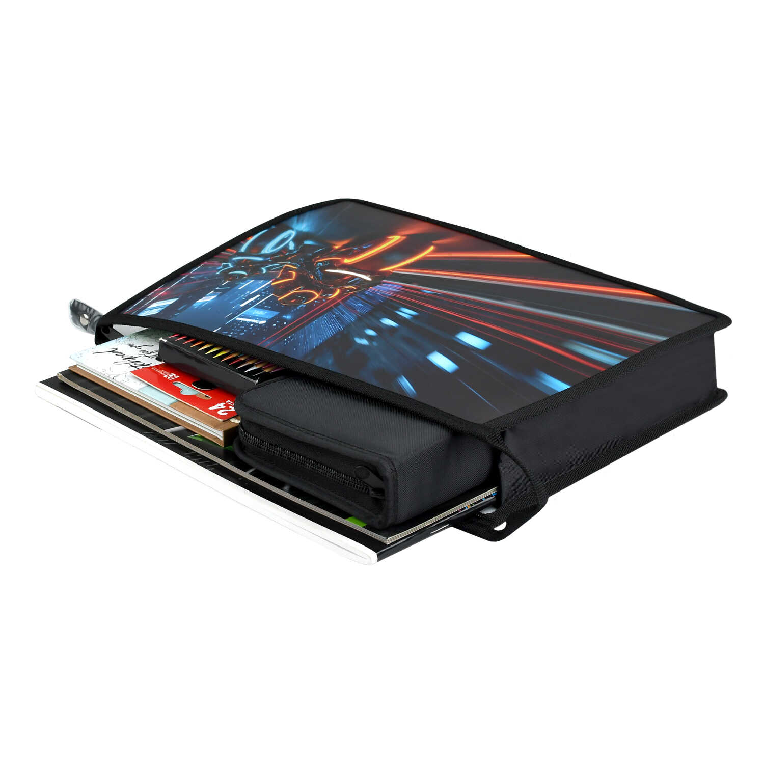 Папка для тетрадей Феникс + Мотоциклисты А4 - фото 3