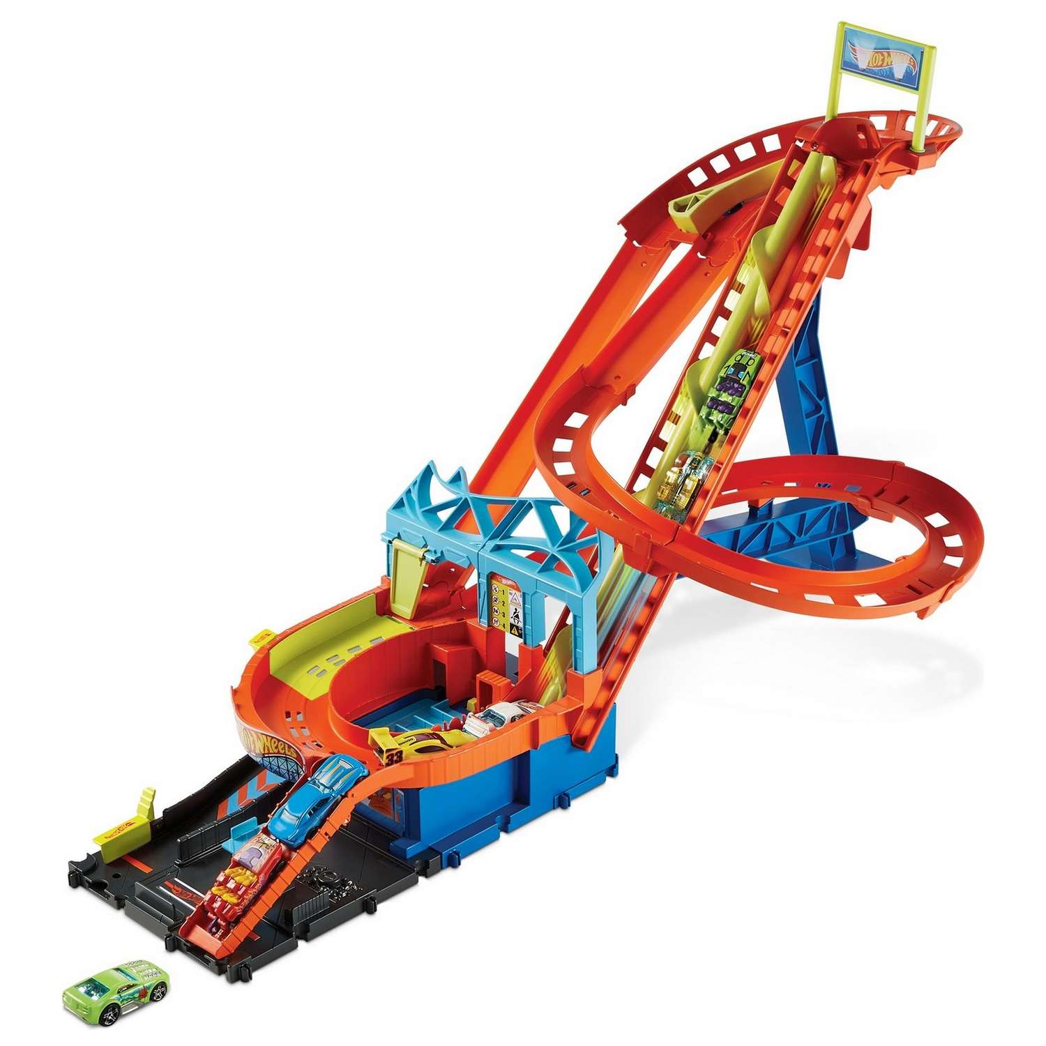 Трек Hot Wheels Американские горки HDP04 - фото 6