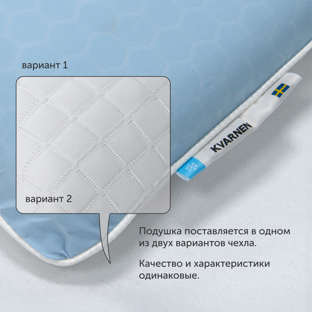 Подушка анатомическая IKEA Кварнен 42 x 64 см - фото 7